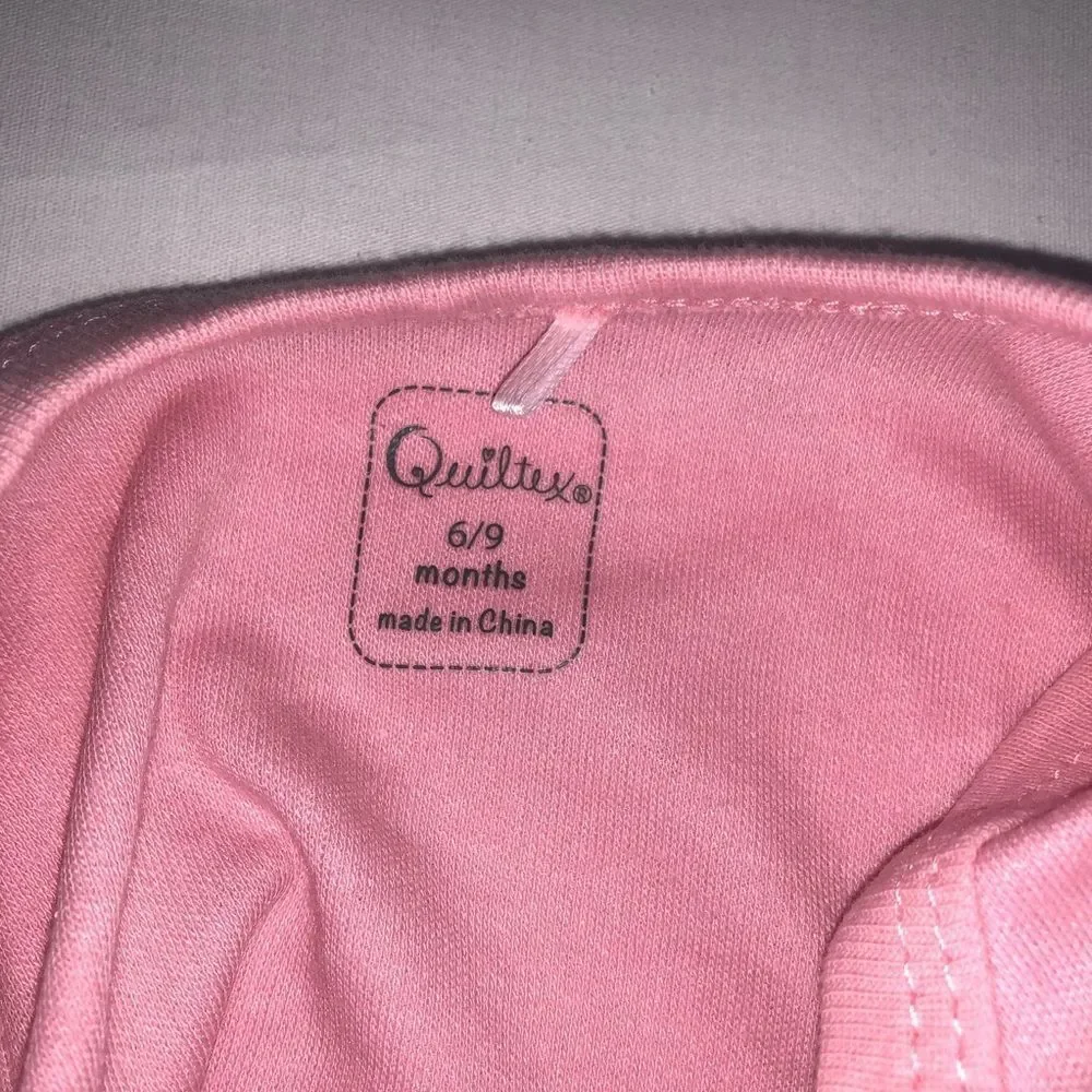 Quiltex Knit 5 Layette‎ Piece Set  Girl